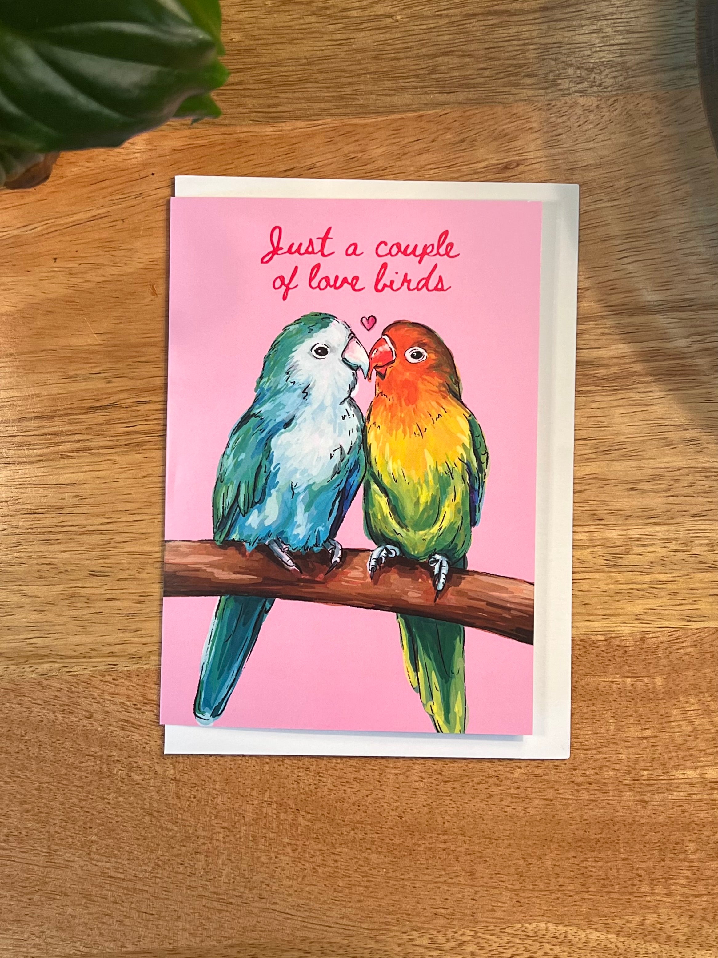 Love Birds - A6 Card