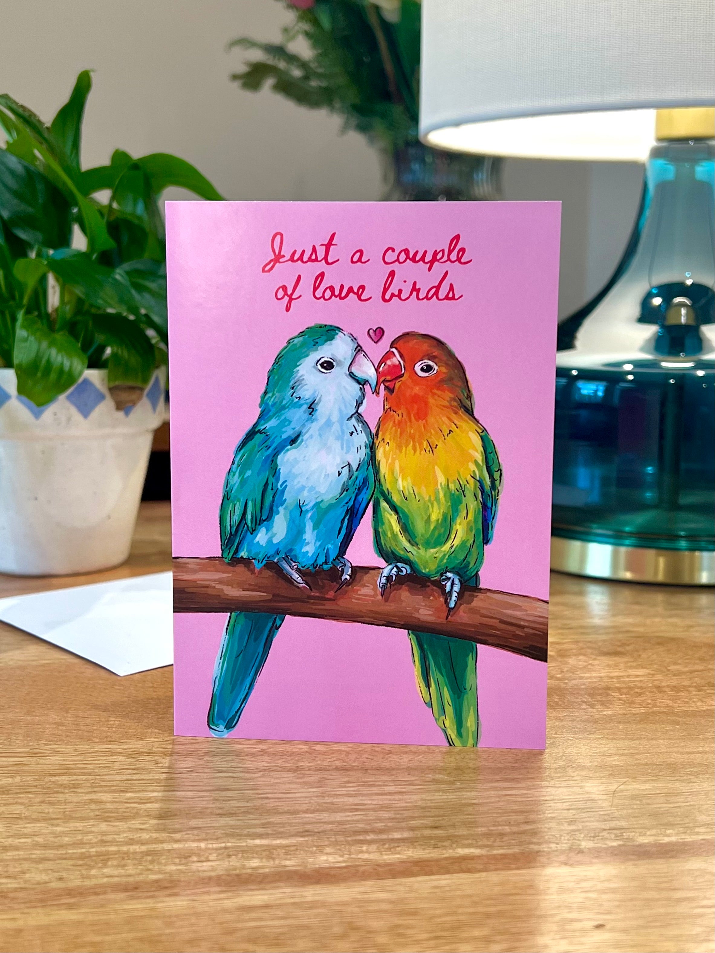 Love Birds - A6 Card