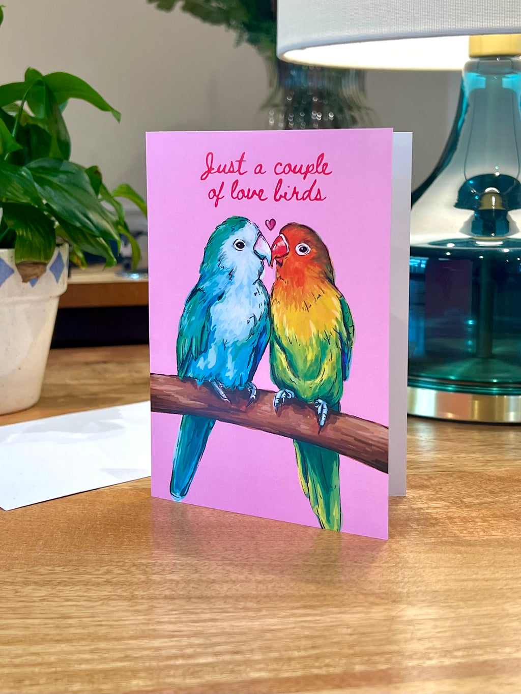 Love Birds - A6 Card