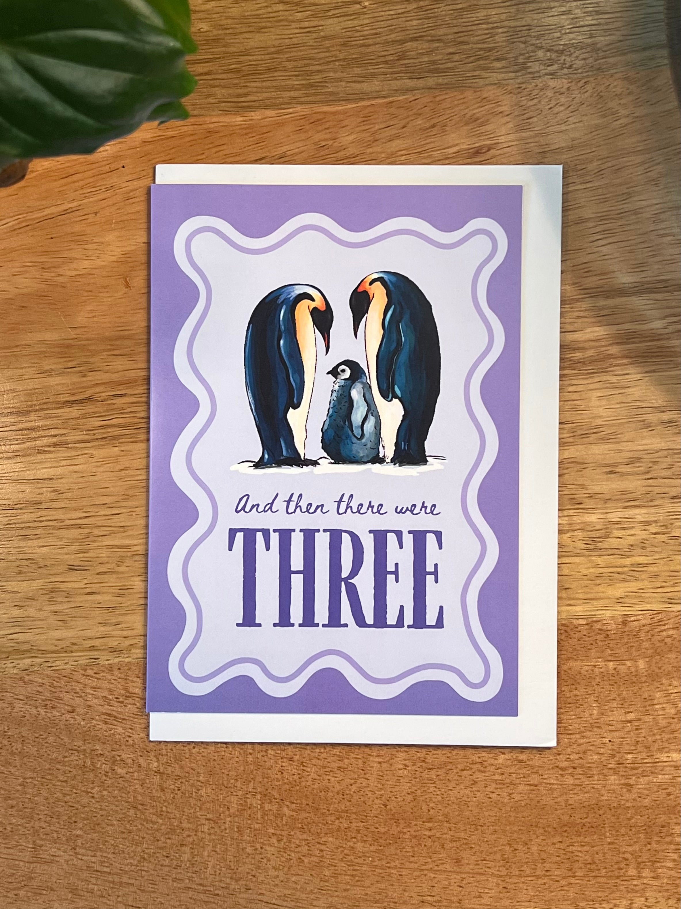 And Then There Was Three - A6 Card