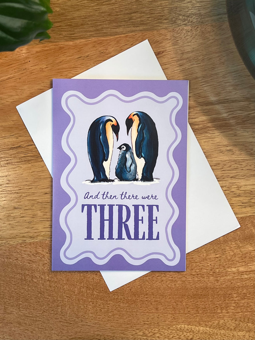 And Then There Was Three - A6 Card