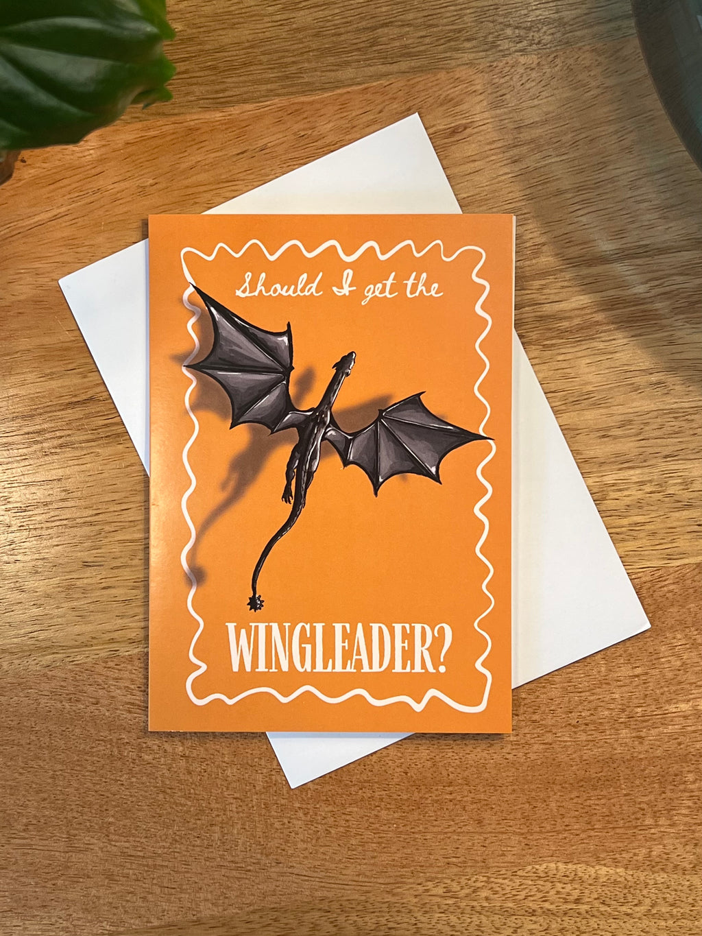 Should I Get the Wingleader? - A6 Card