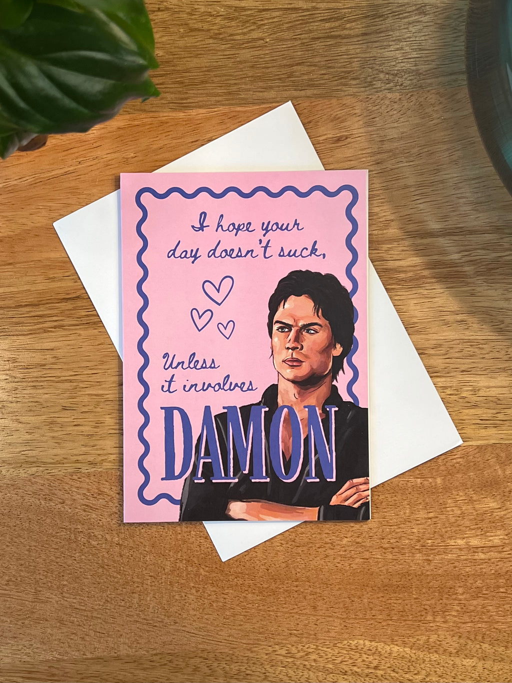 Damon Salvatore - A6 Card
