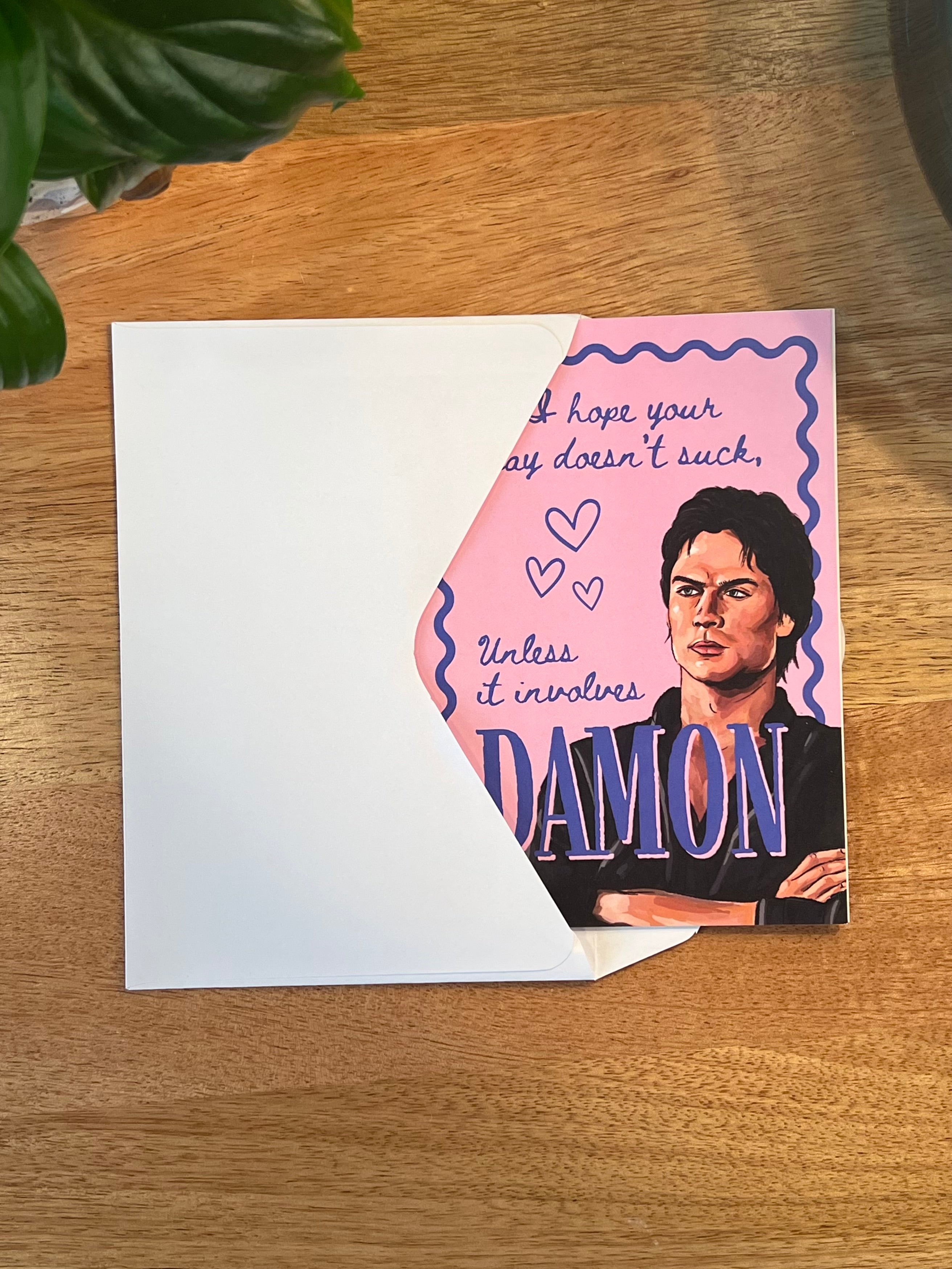 Damon Salvatore - A6 Card