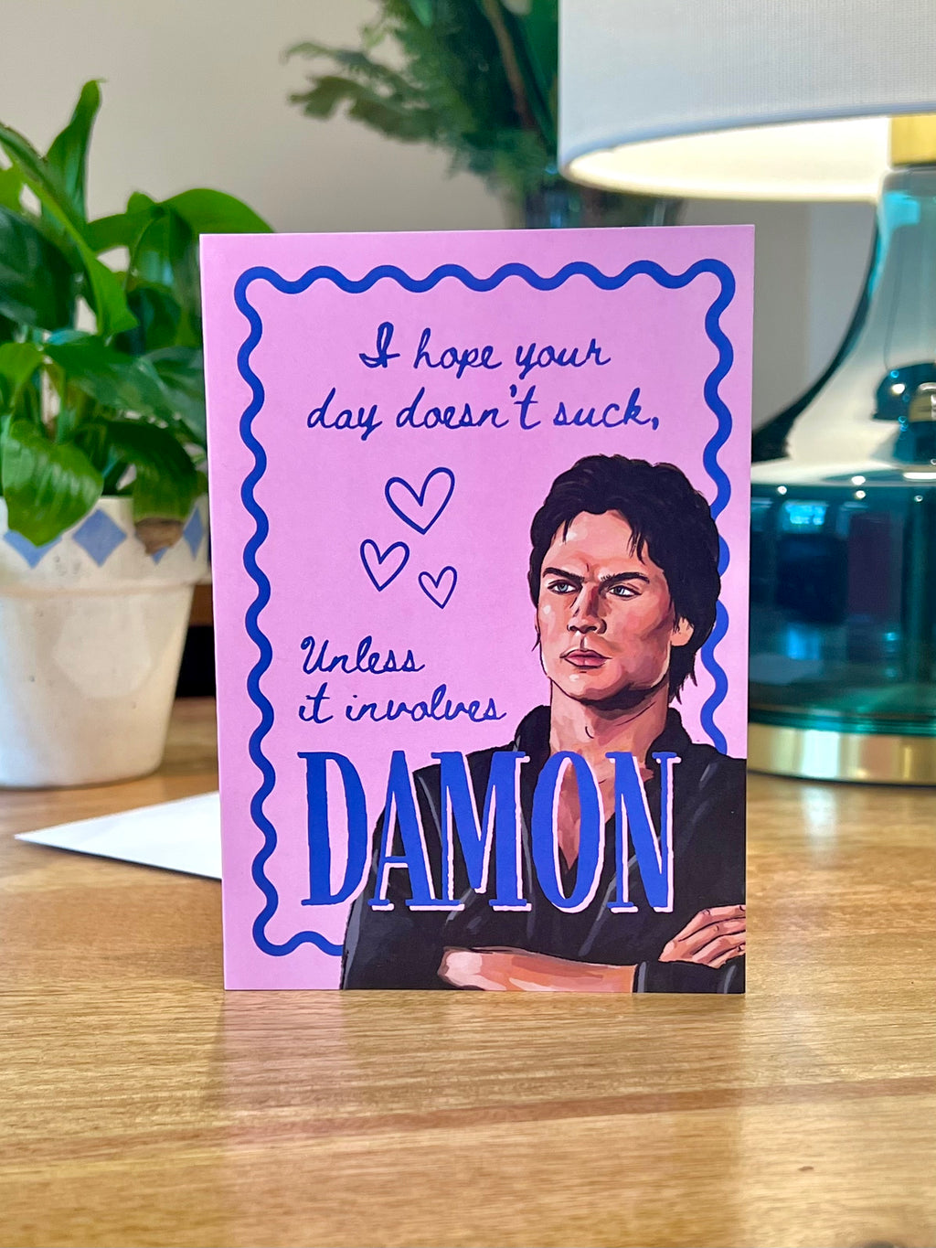 Damon Salvatore - A6 Card