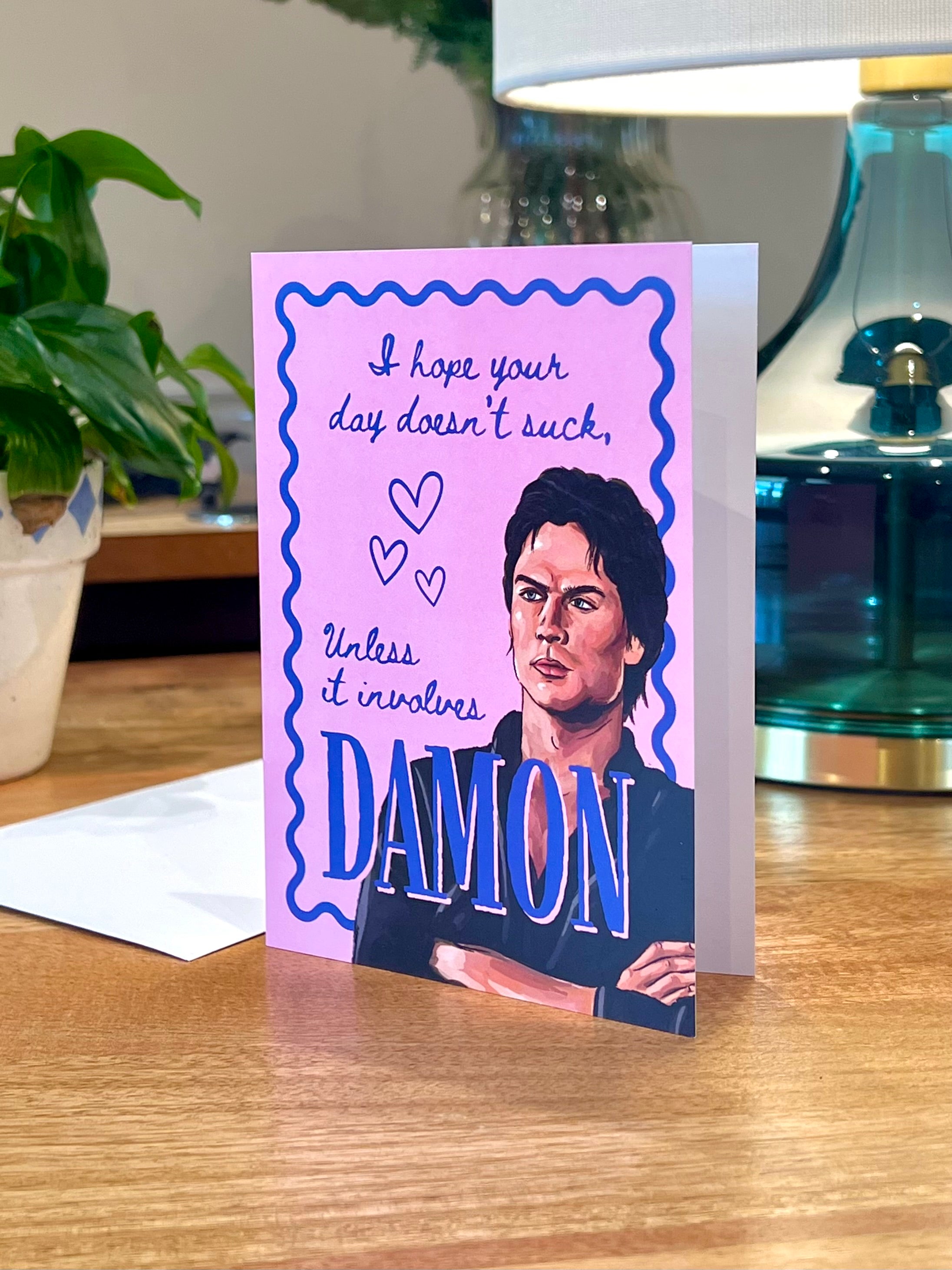 Damon Salvatore - A6 Card