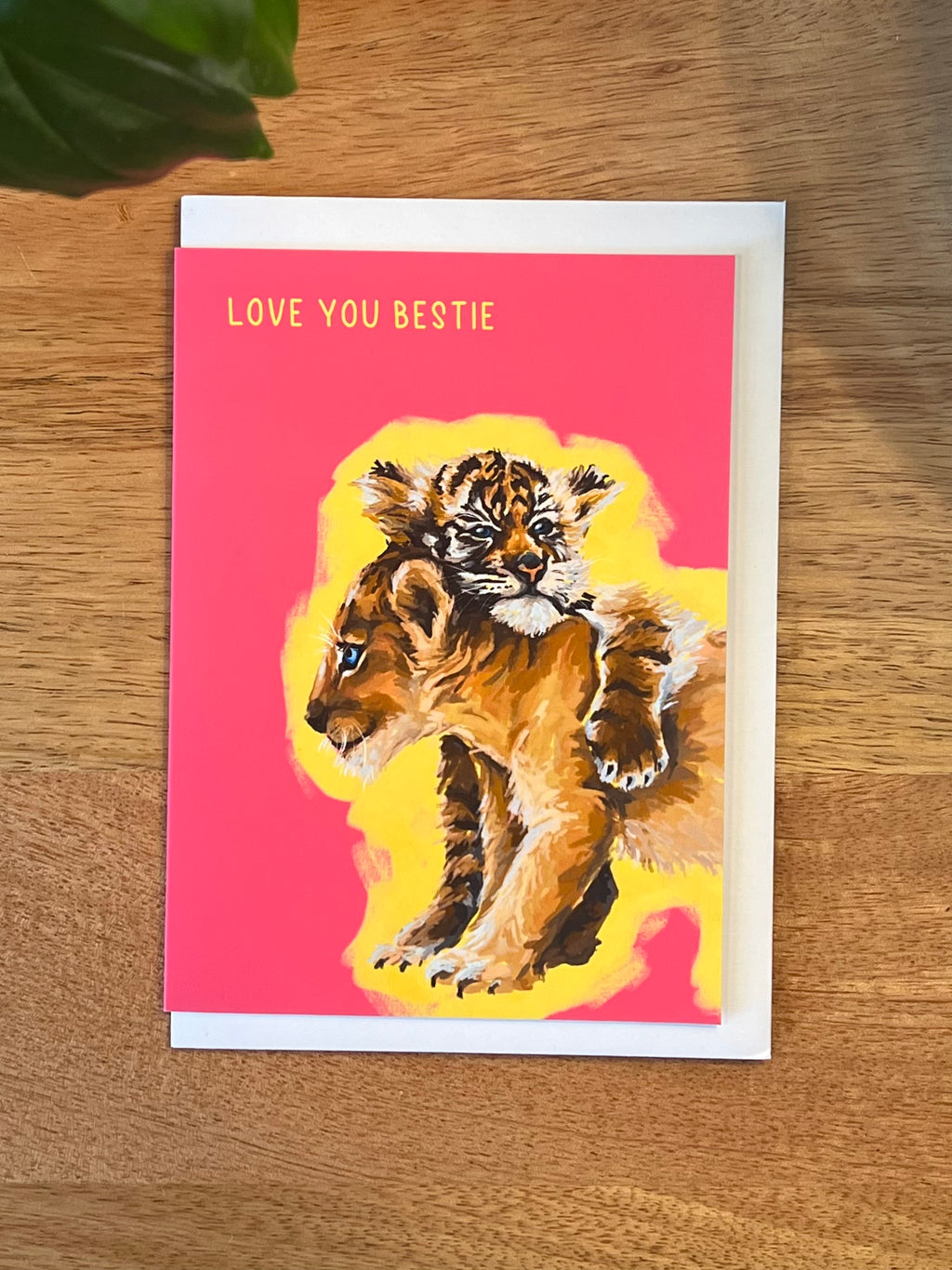 Love You Bestie - A6 Card