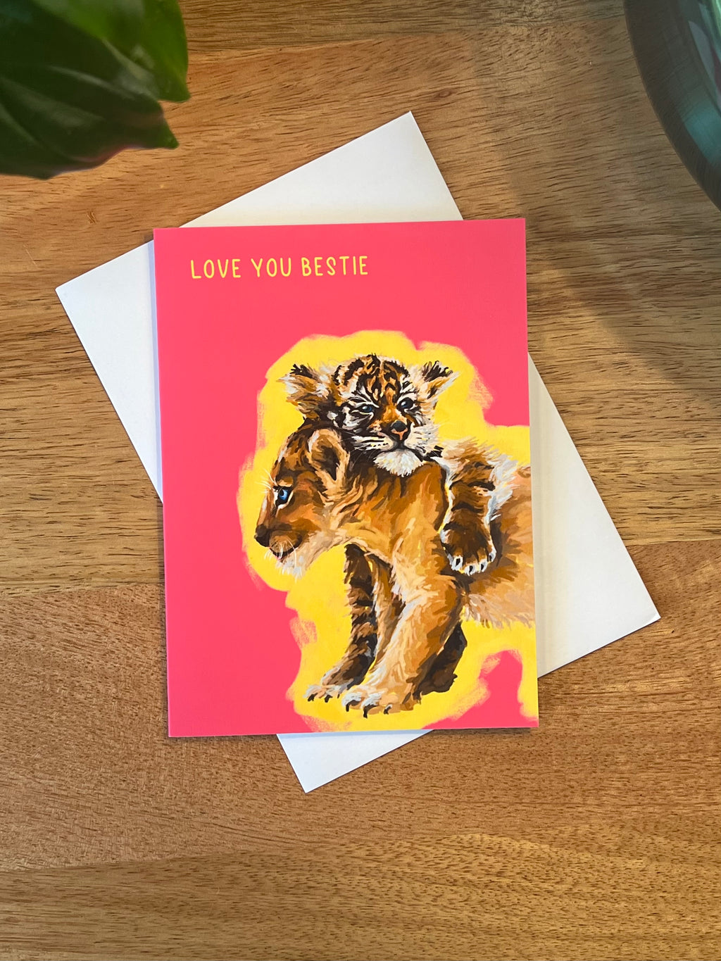 Love You Bestie - A6 Card