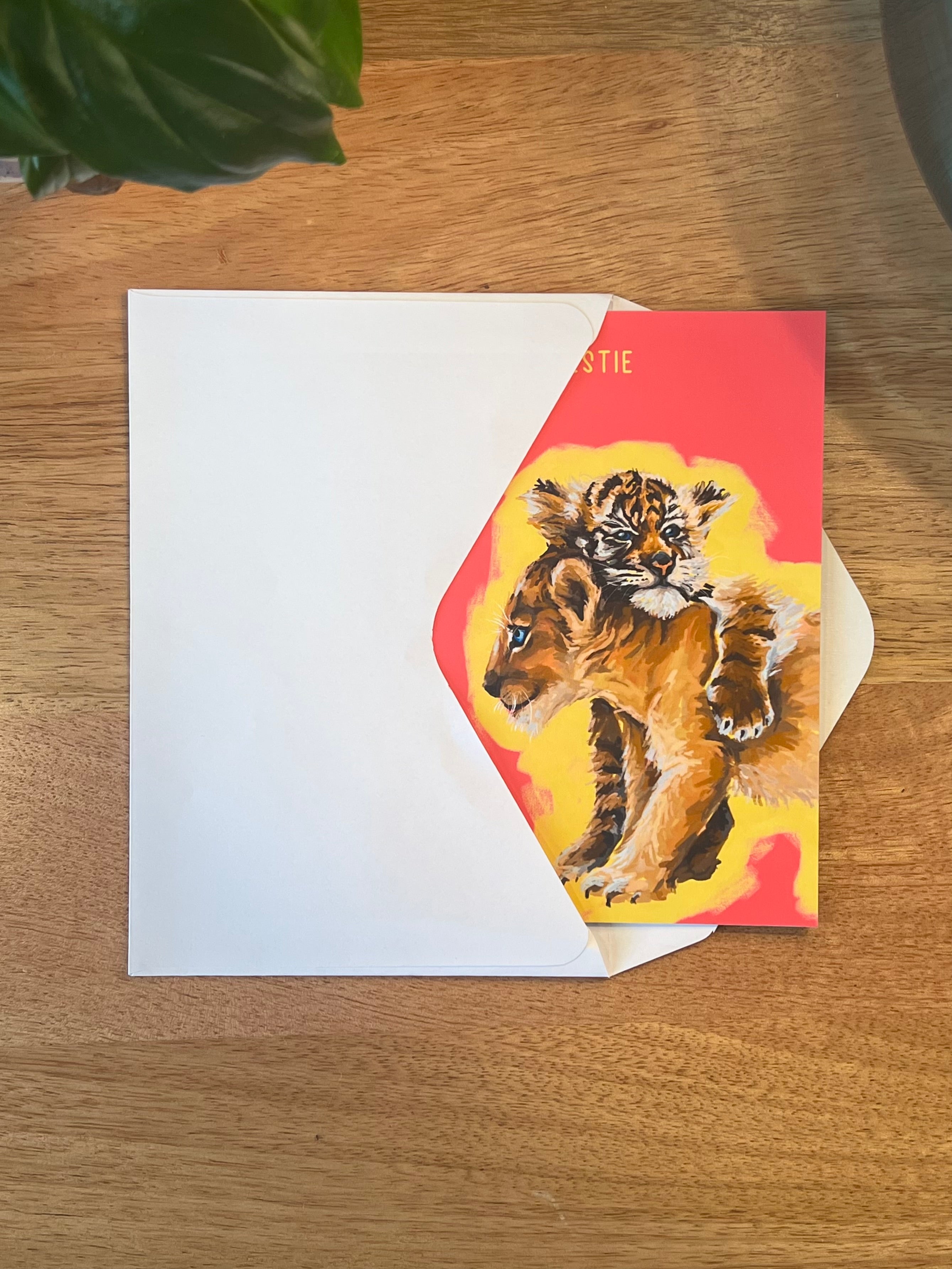 Love You Bestie - A6 Card