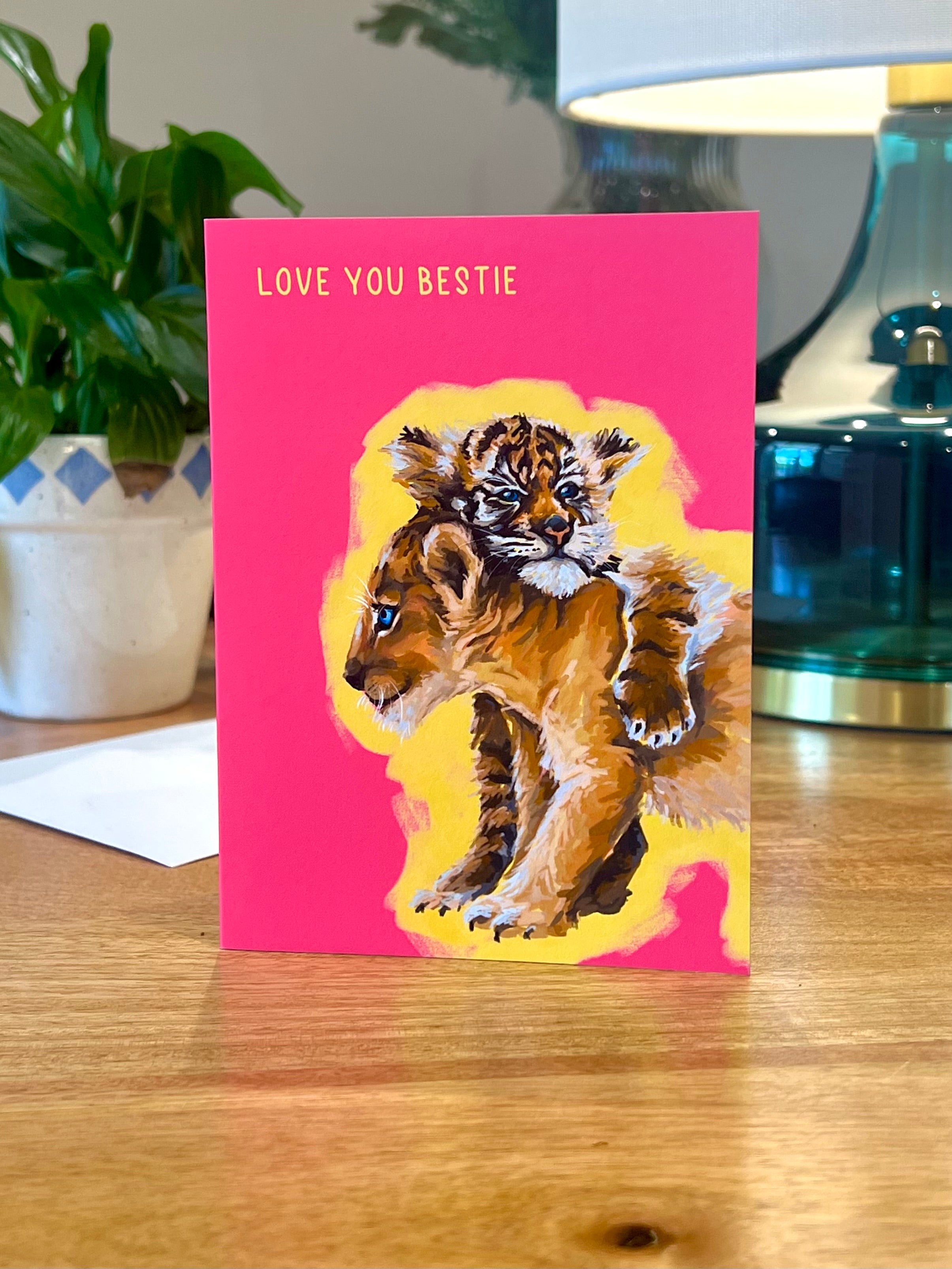 Love You Bestie - Friendship Card