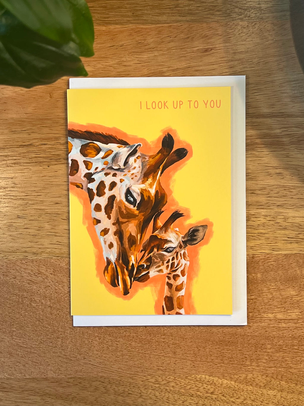 I Look Up To You - A6 Card