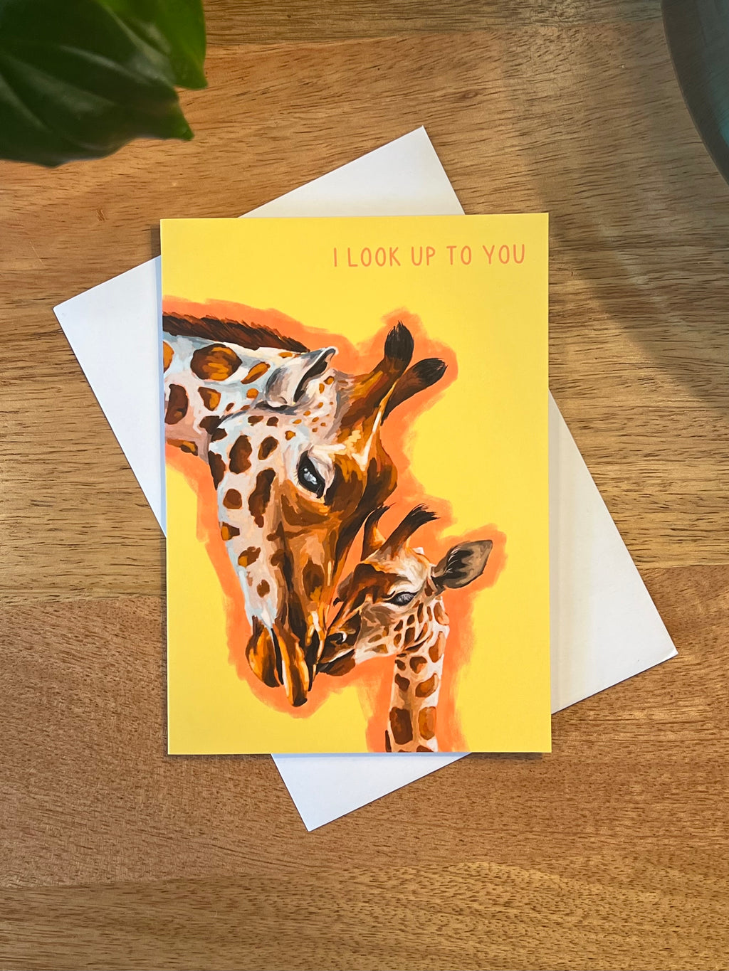 I Look Up To You - A6 Card