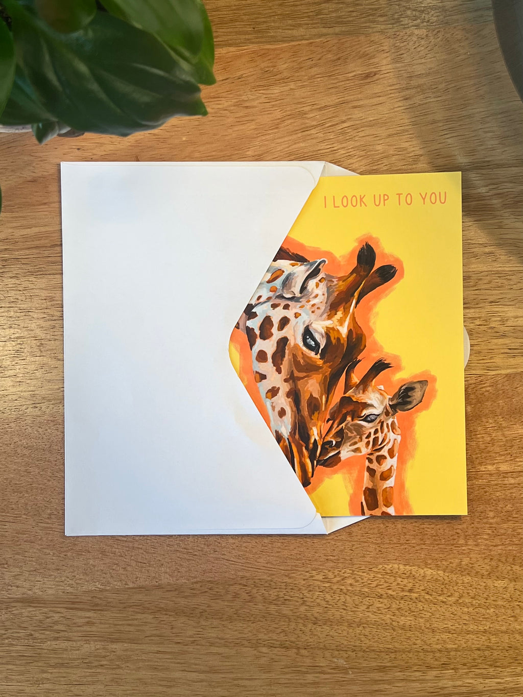 I Look Up To You - A6 Card