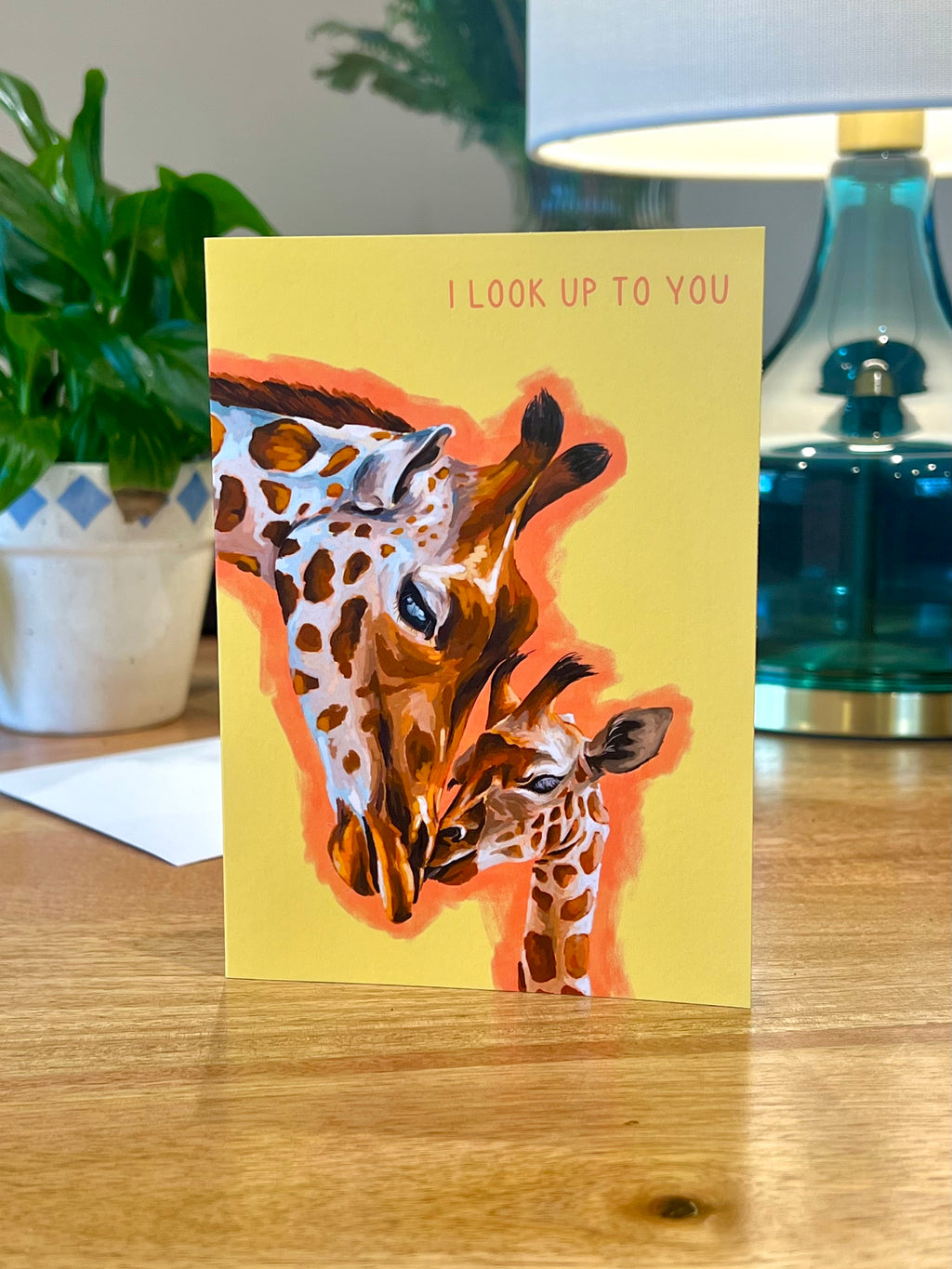 I Look Up To You - A6 Card