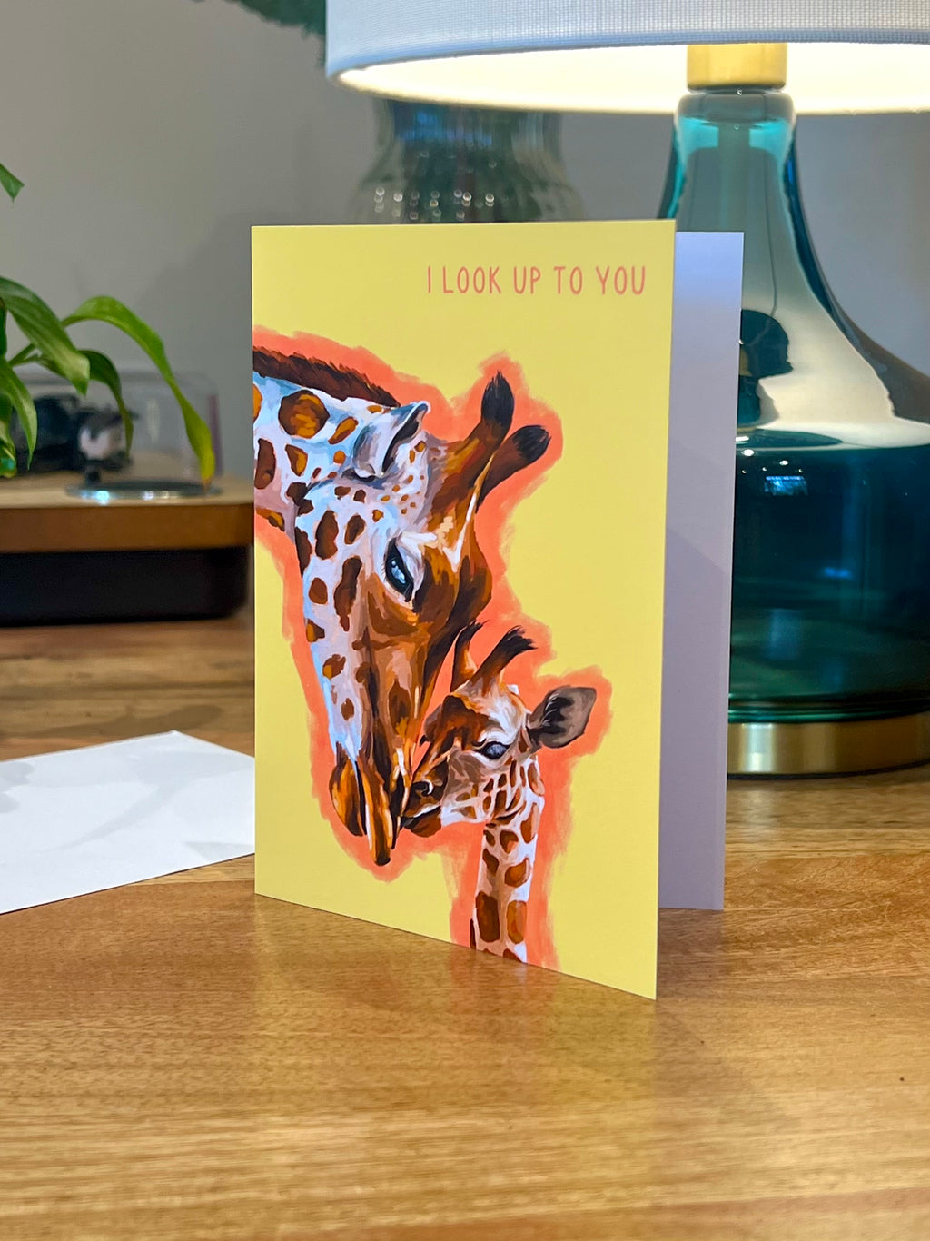 I Look Up To You - A6 Card