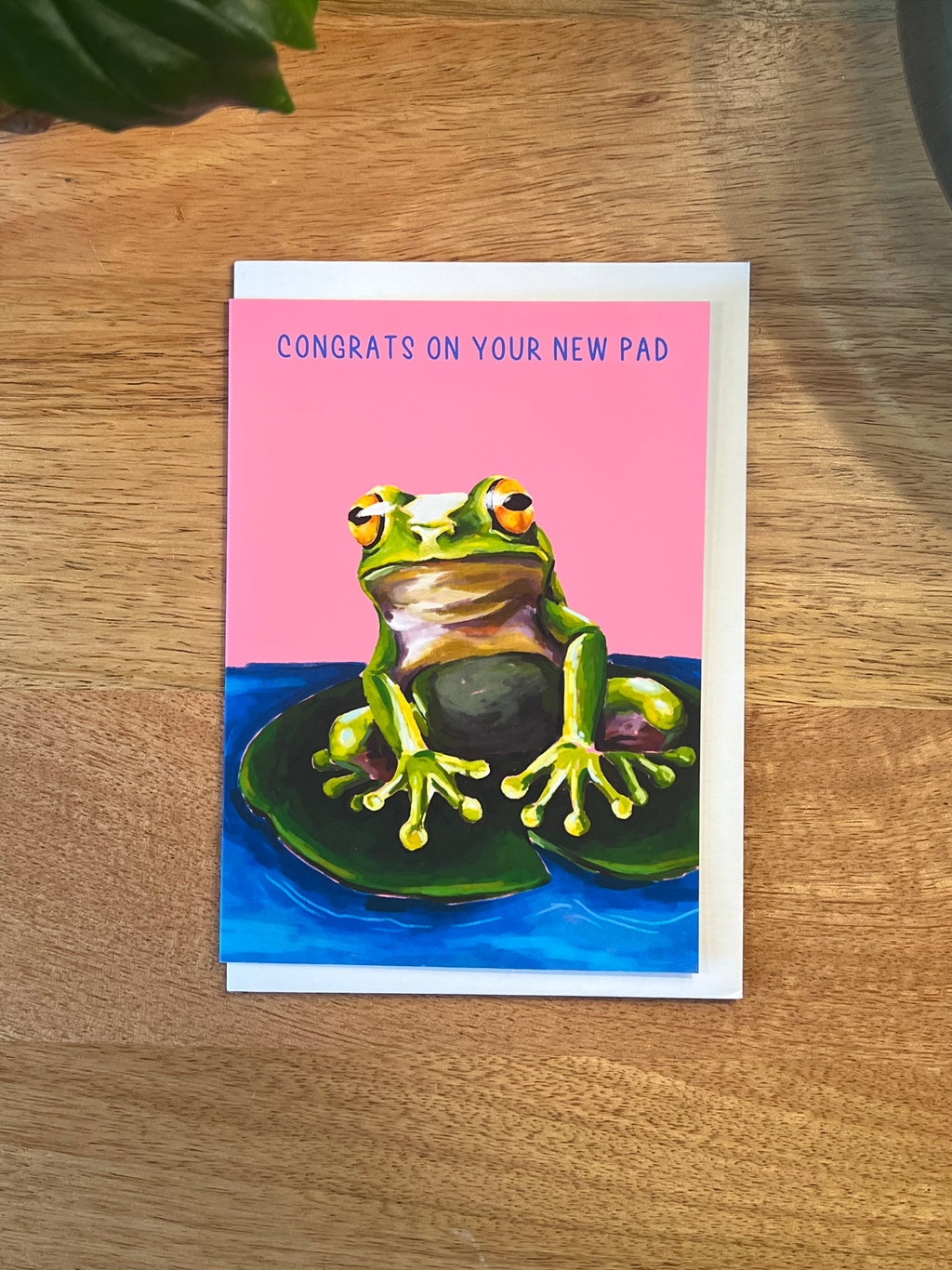 Congrats On Your New Pad - A6 Card