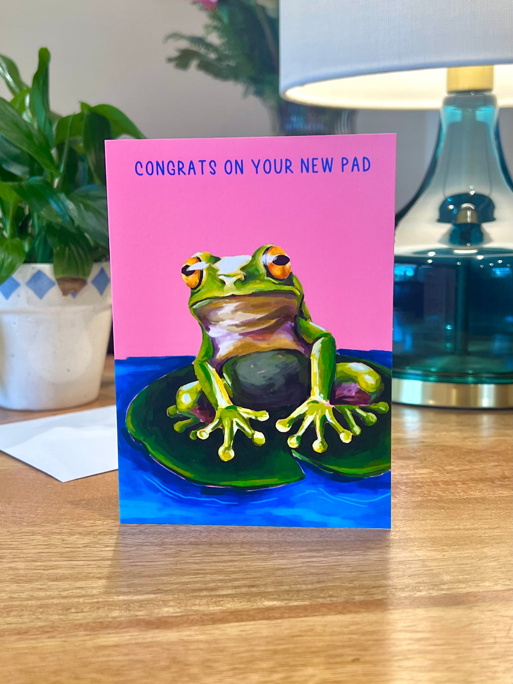 Congrats On Your New Pad - A6 Card