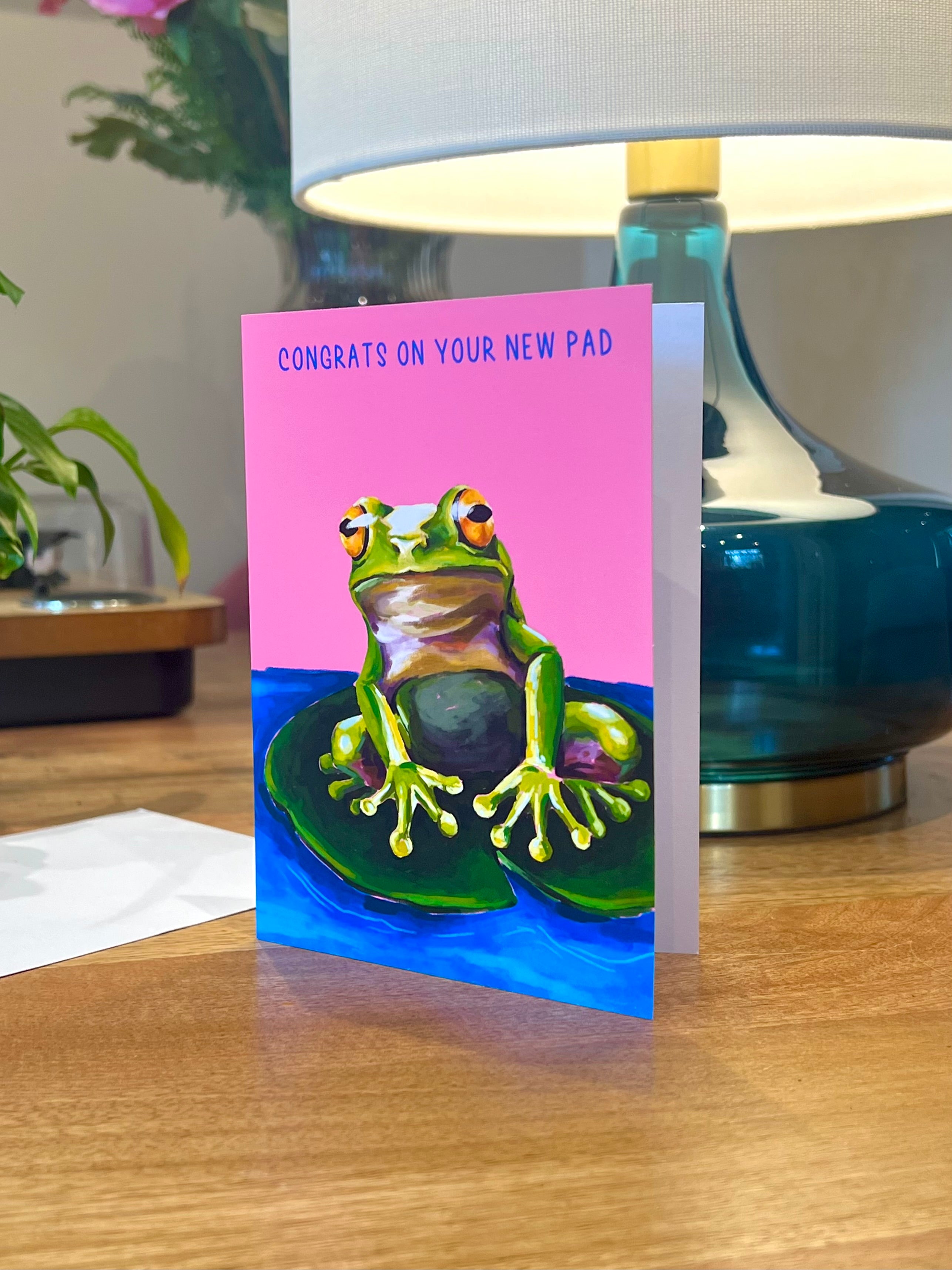 Congrats On Your New Pad - A6 Card