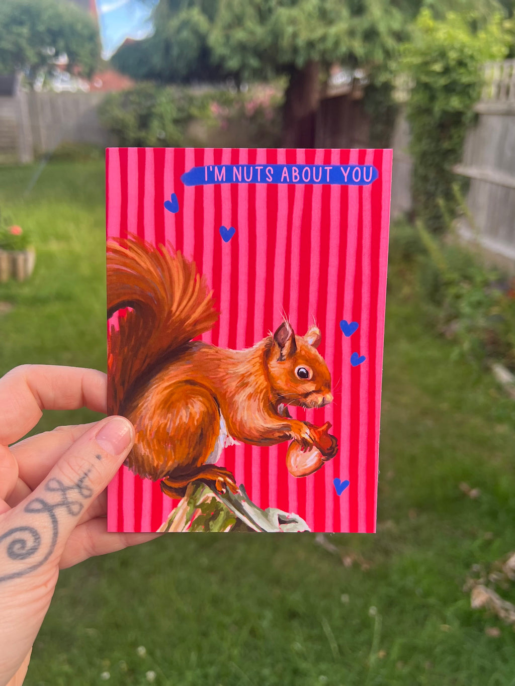 Nuts About You - A6 Card