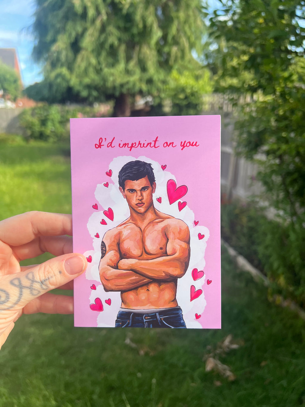 I’d Imprint On You - A6 Card