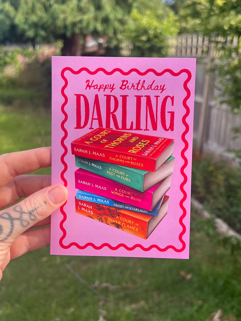 Happy Birthday Darling - A6 Card