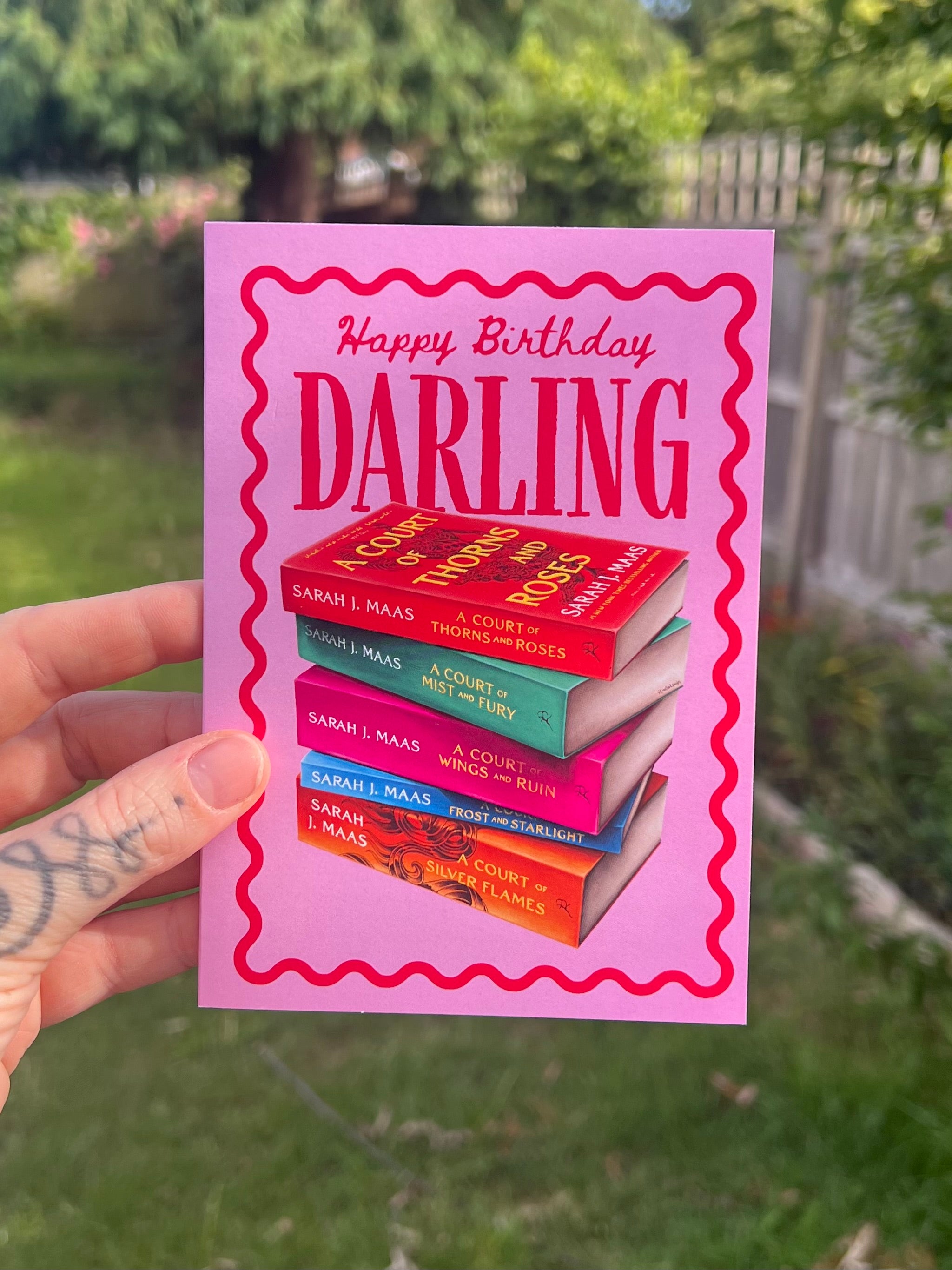 Happy Birthday Darling - A6 Card