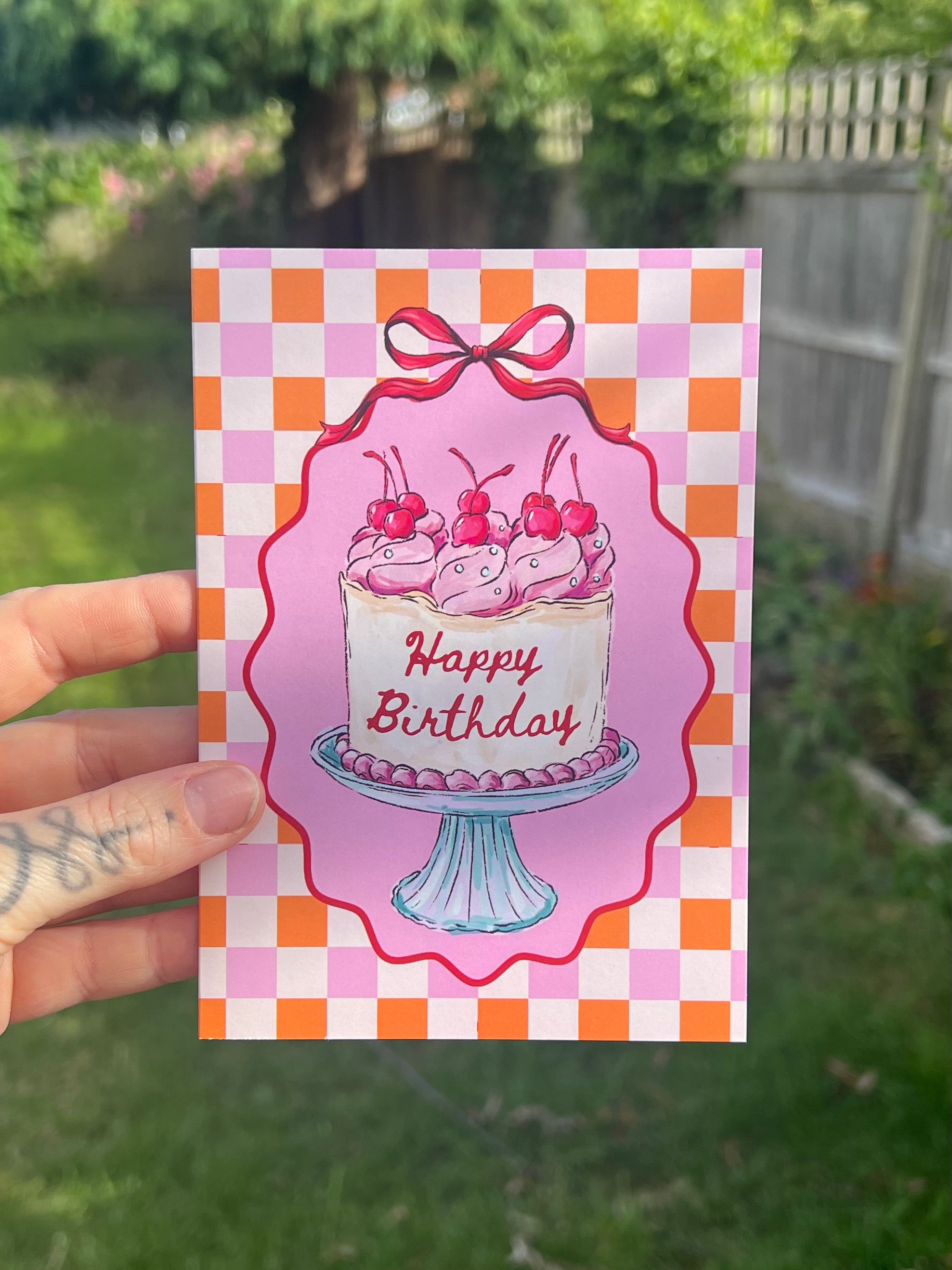 Birthday Cake Card