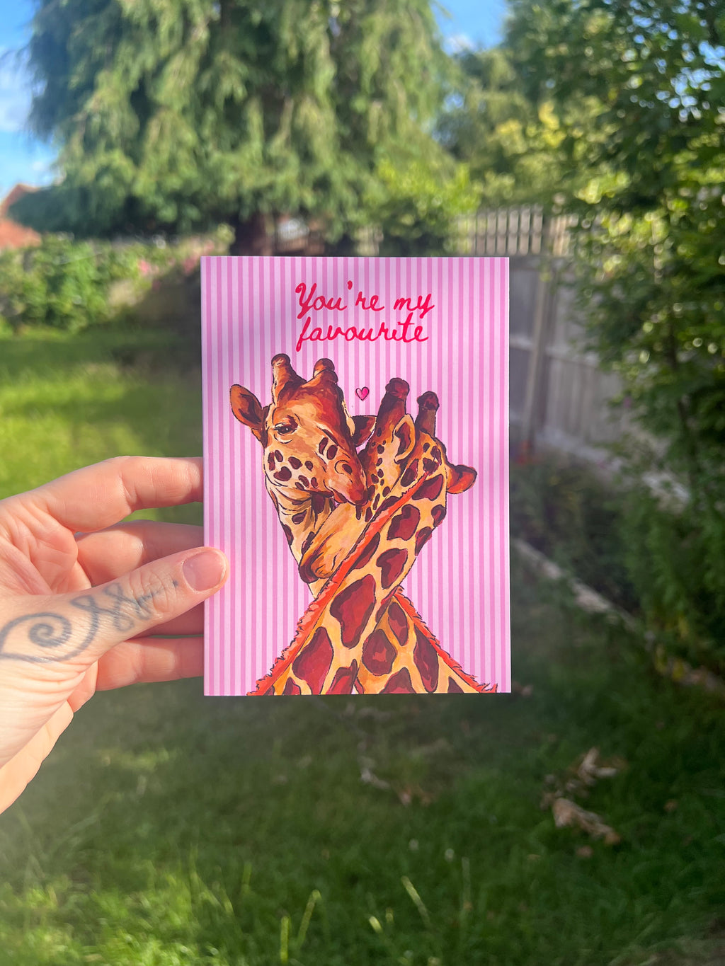 You’re My Favourite - A6 Card