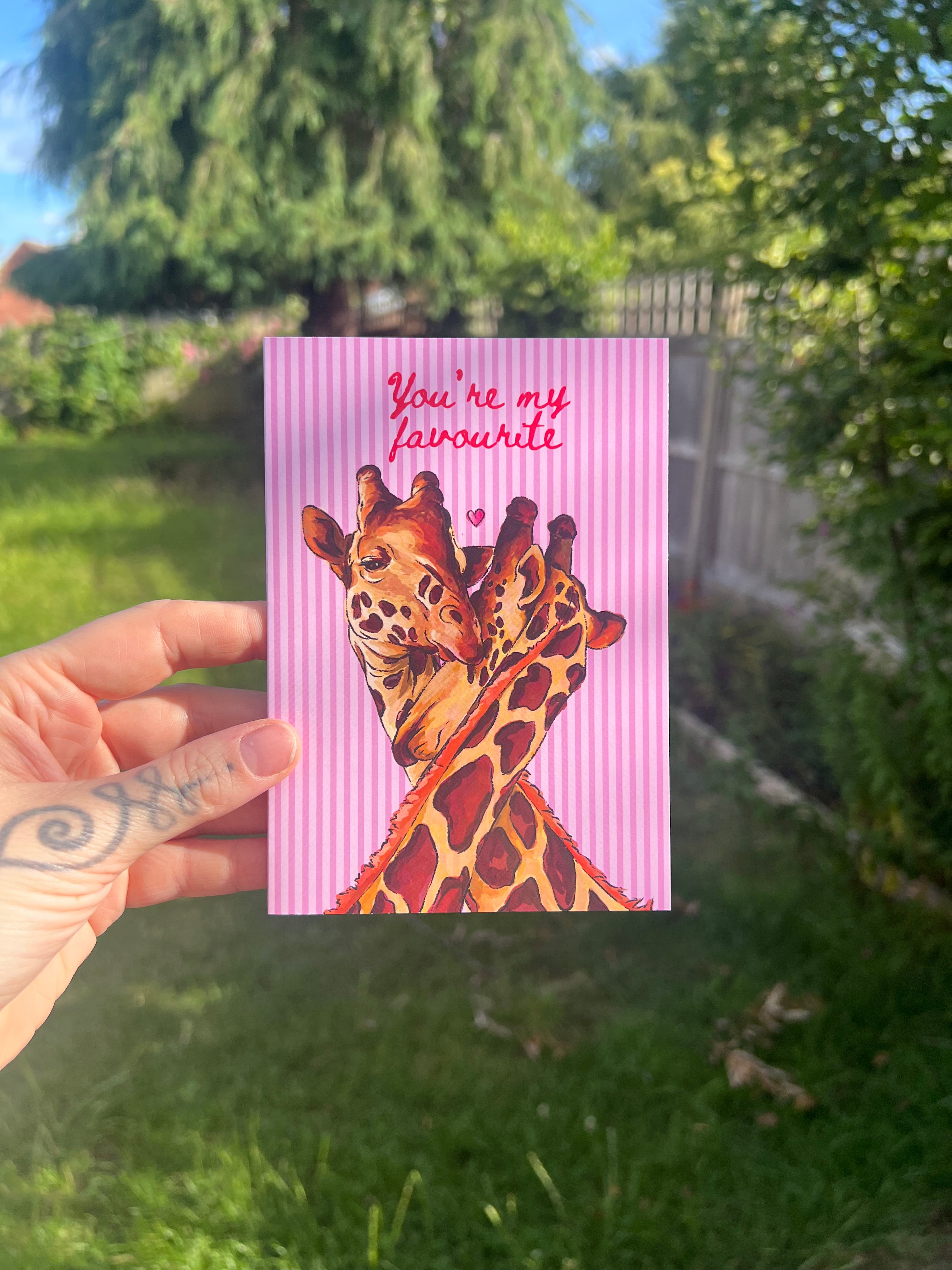 You’re My Favourite - A6 Card