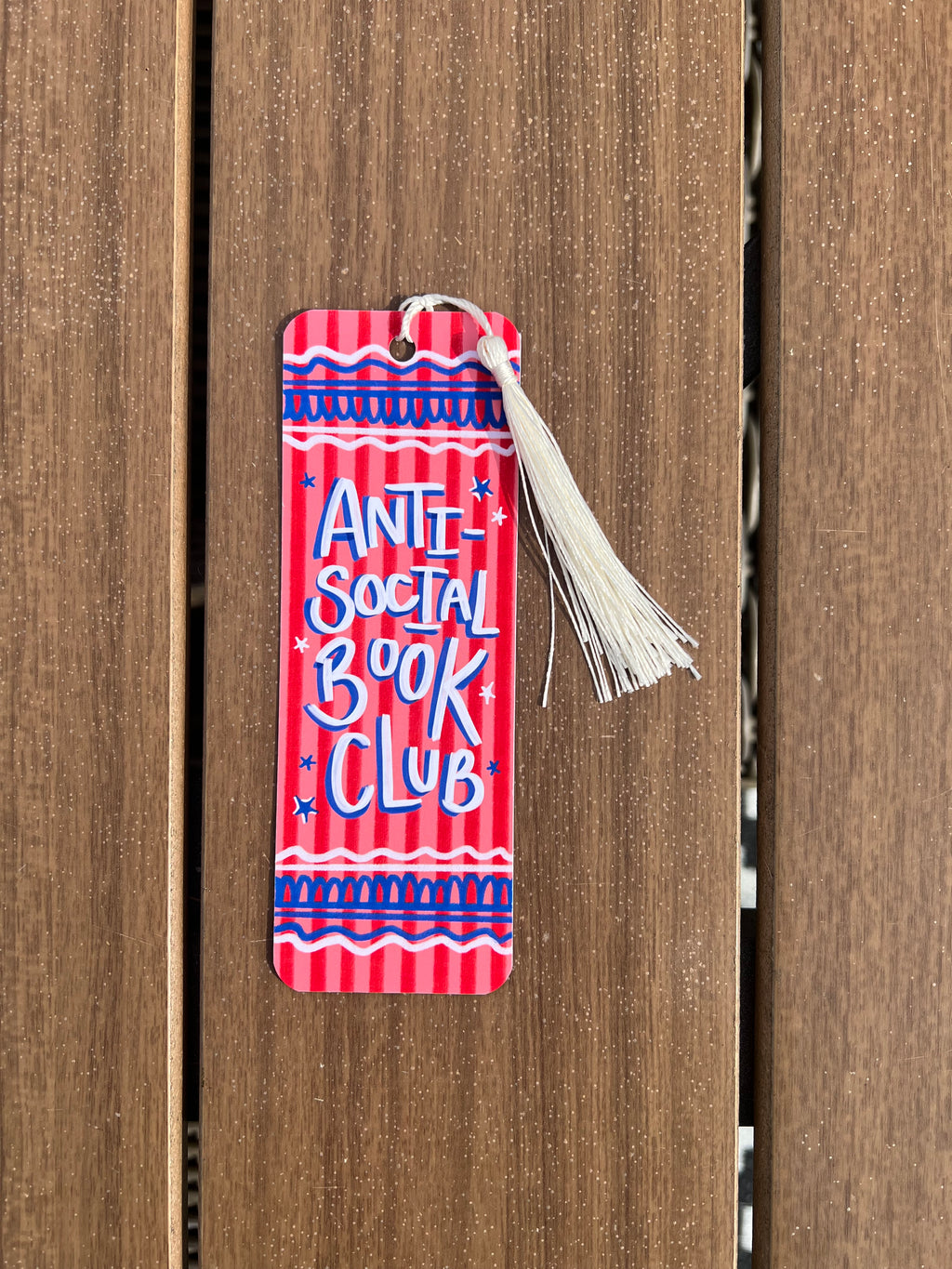 Anti-Social Book Club - Bookmark