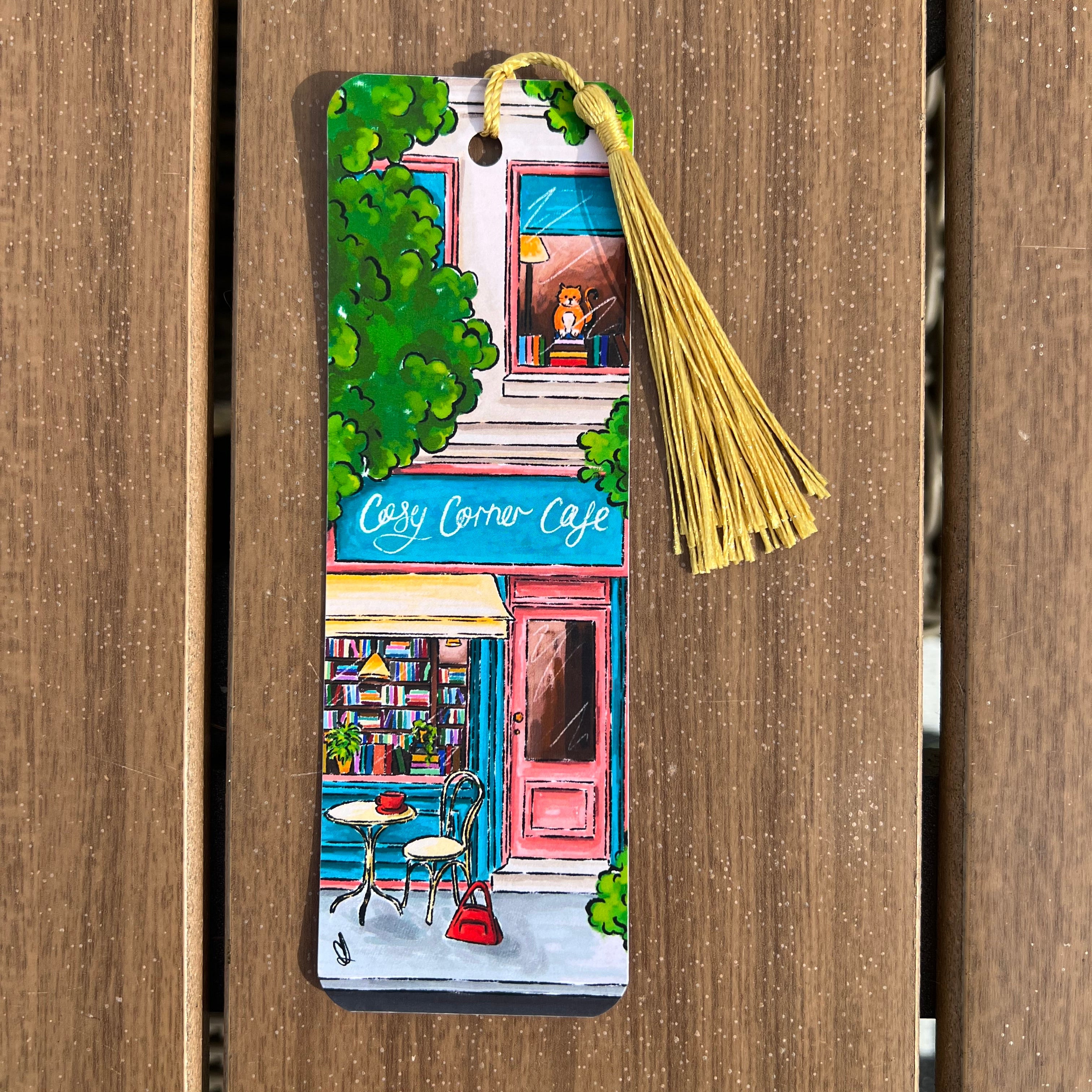 Cosy Corner Cafe - Bookmark