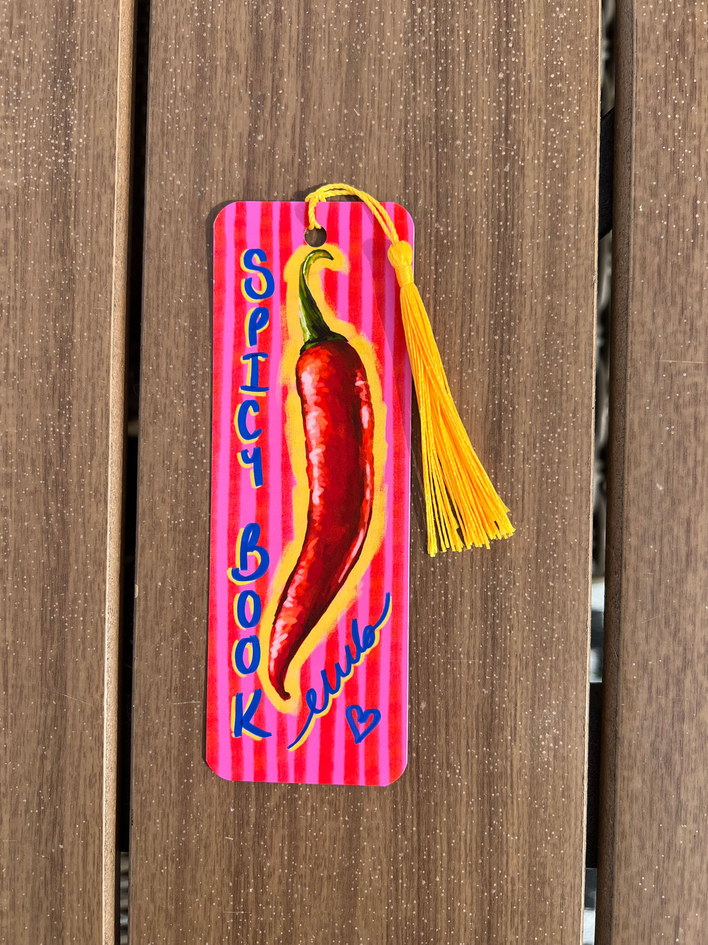 Spicy Book Club - Bookmark