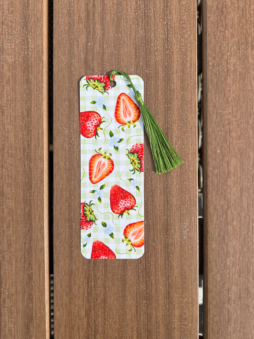 Strawberry Picnic - Bookmark