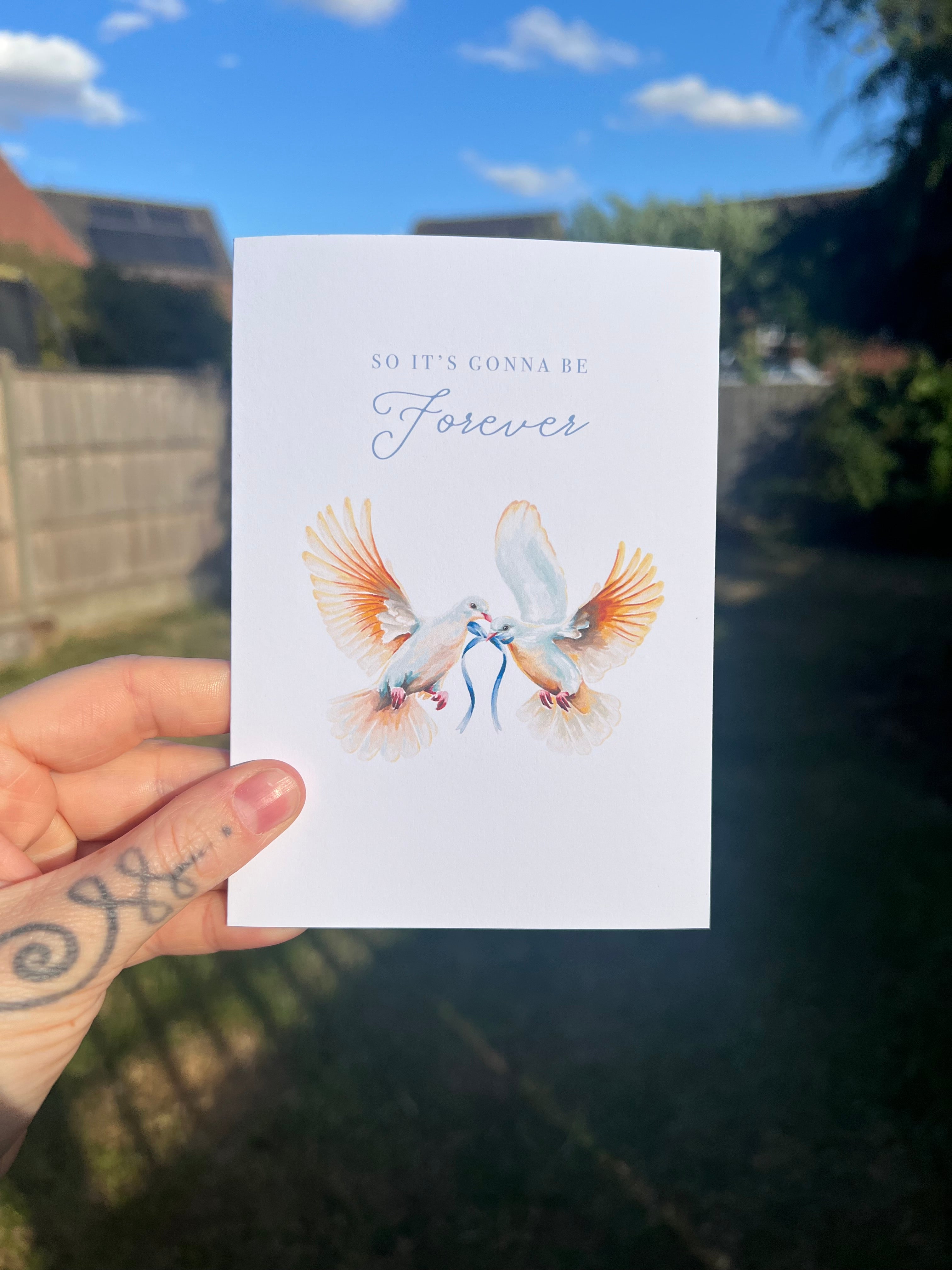 So It's Gonna Be Forever - A6 Card
