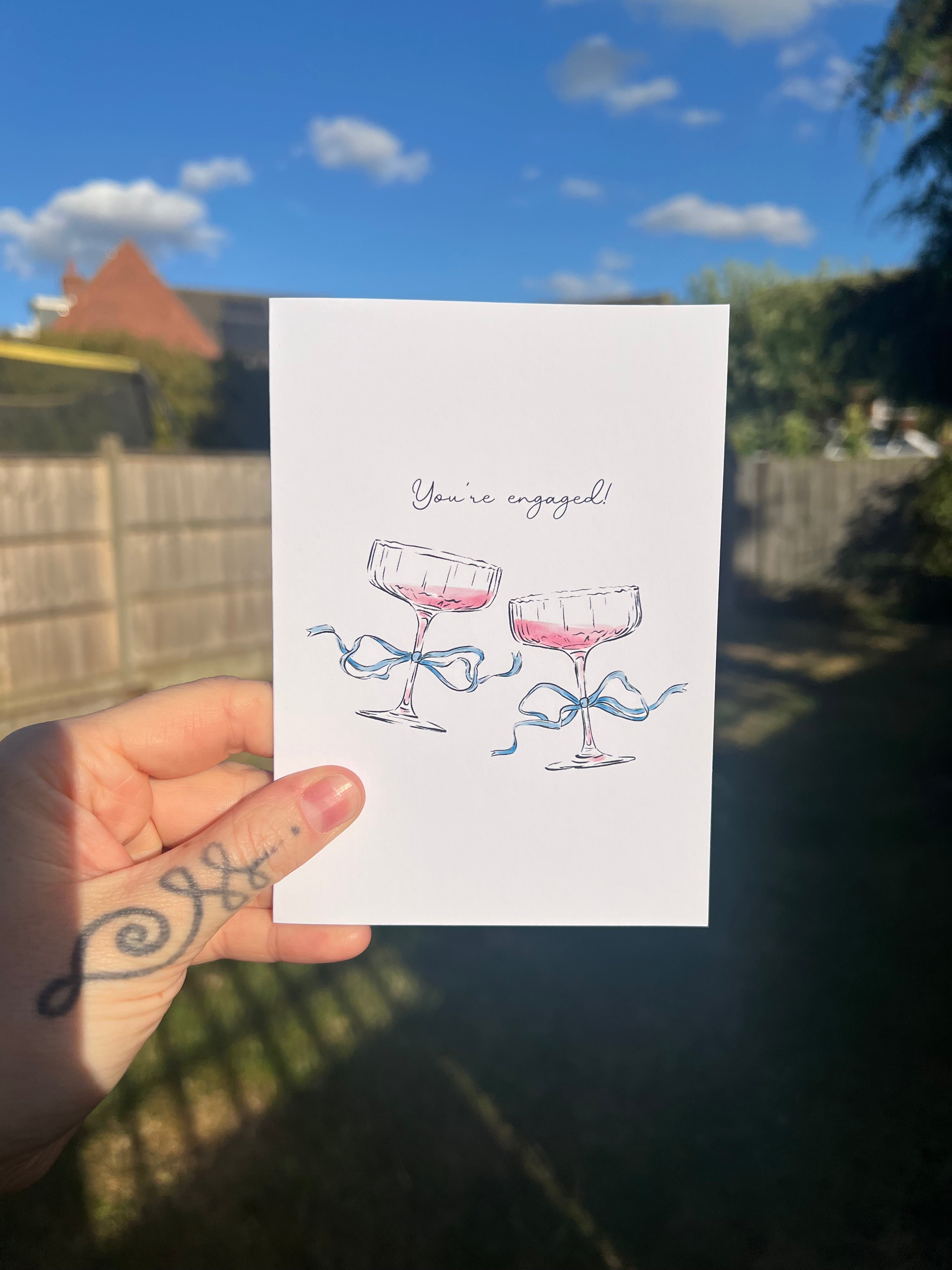 You're Engaged! - A6 Card