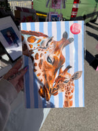 Giraffes - Art Print