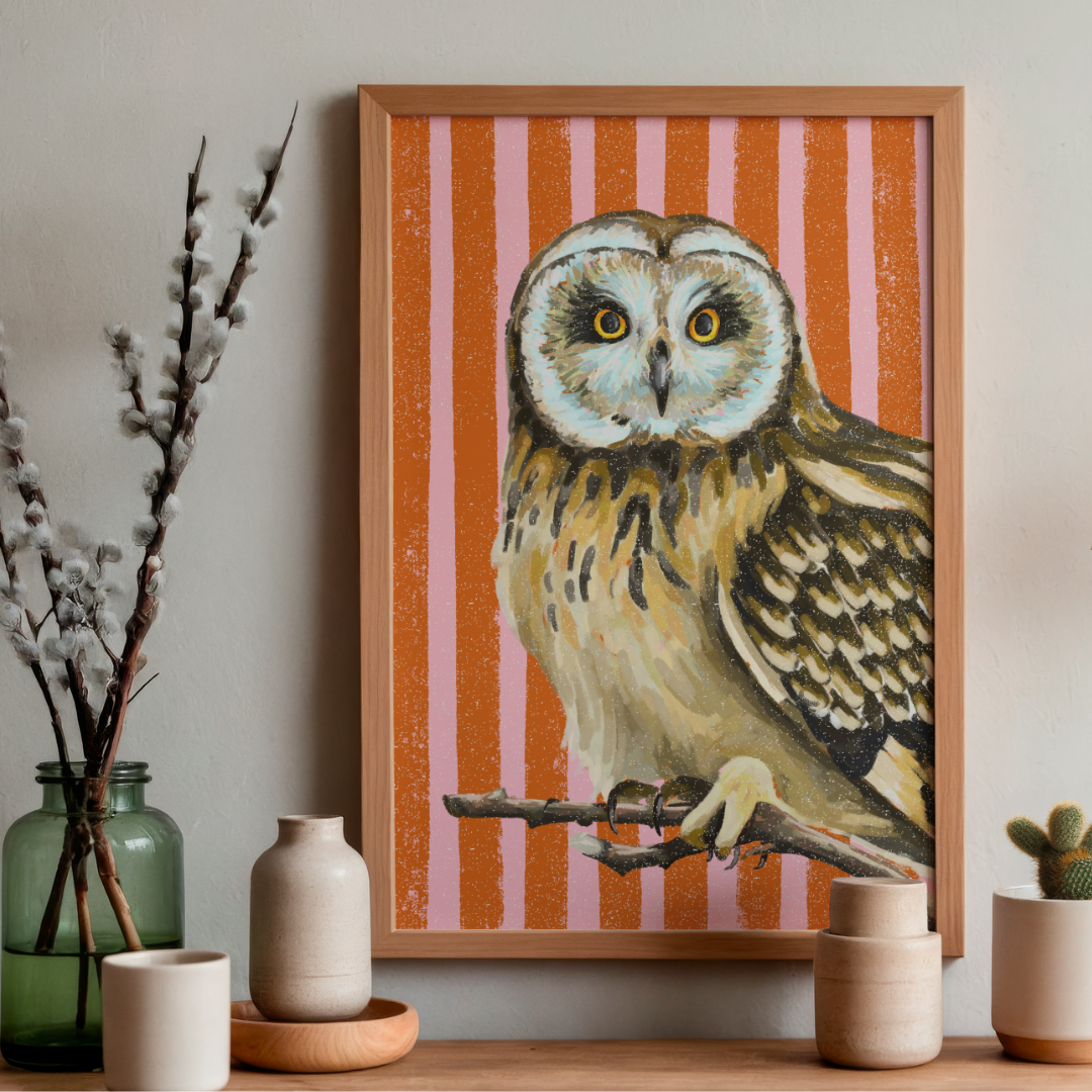 Owl - Art Print