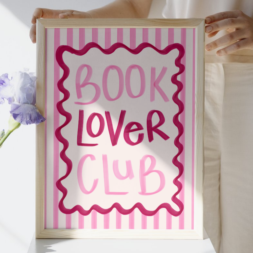 Book Lover Club | Art Print