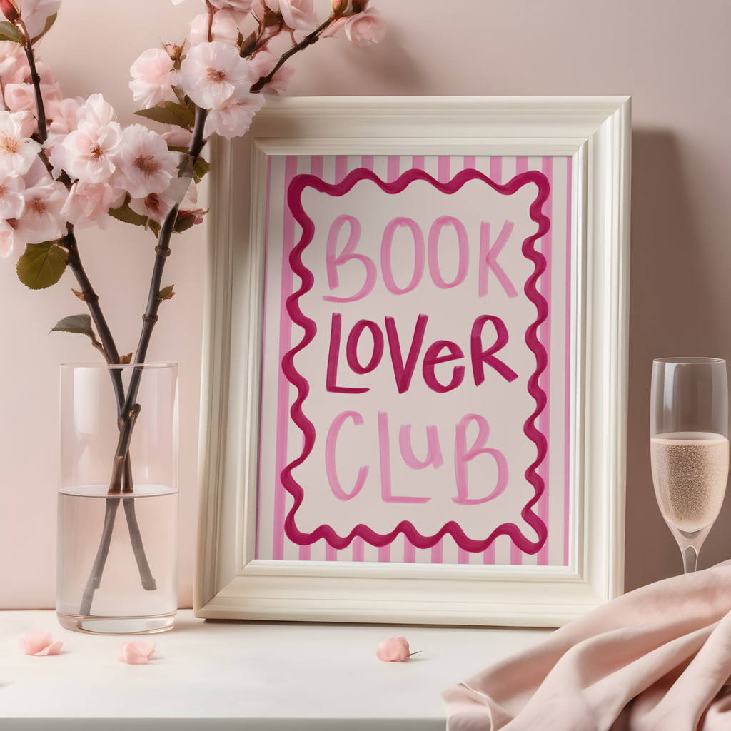 Book Lover Club | Art Print