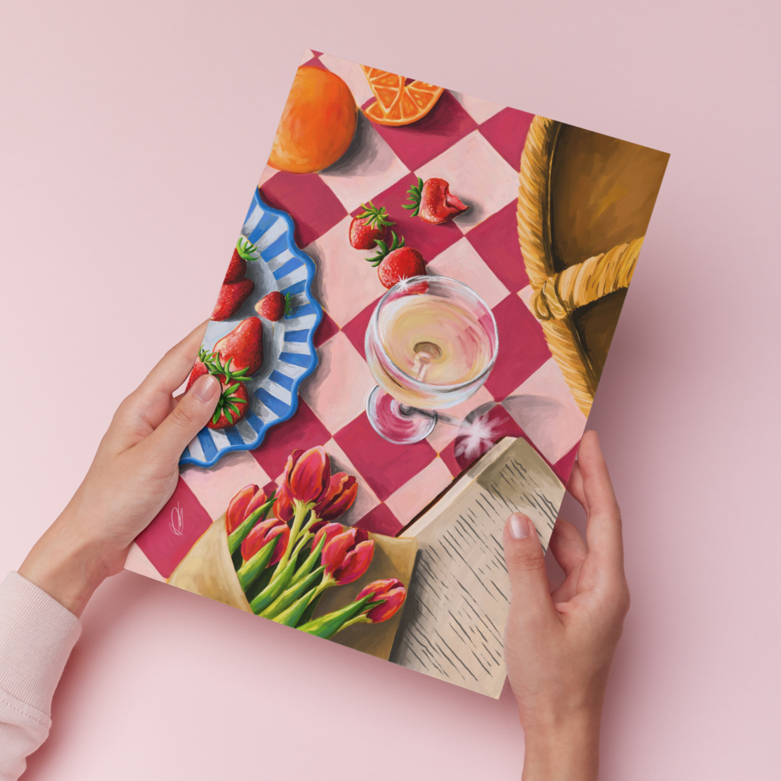 Champagne Picnic | Art Print