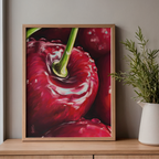 Juicy Cherries - Art Print