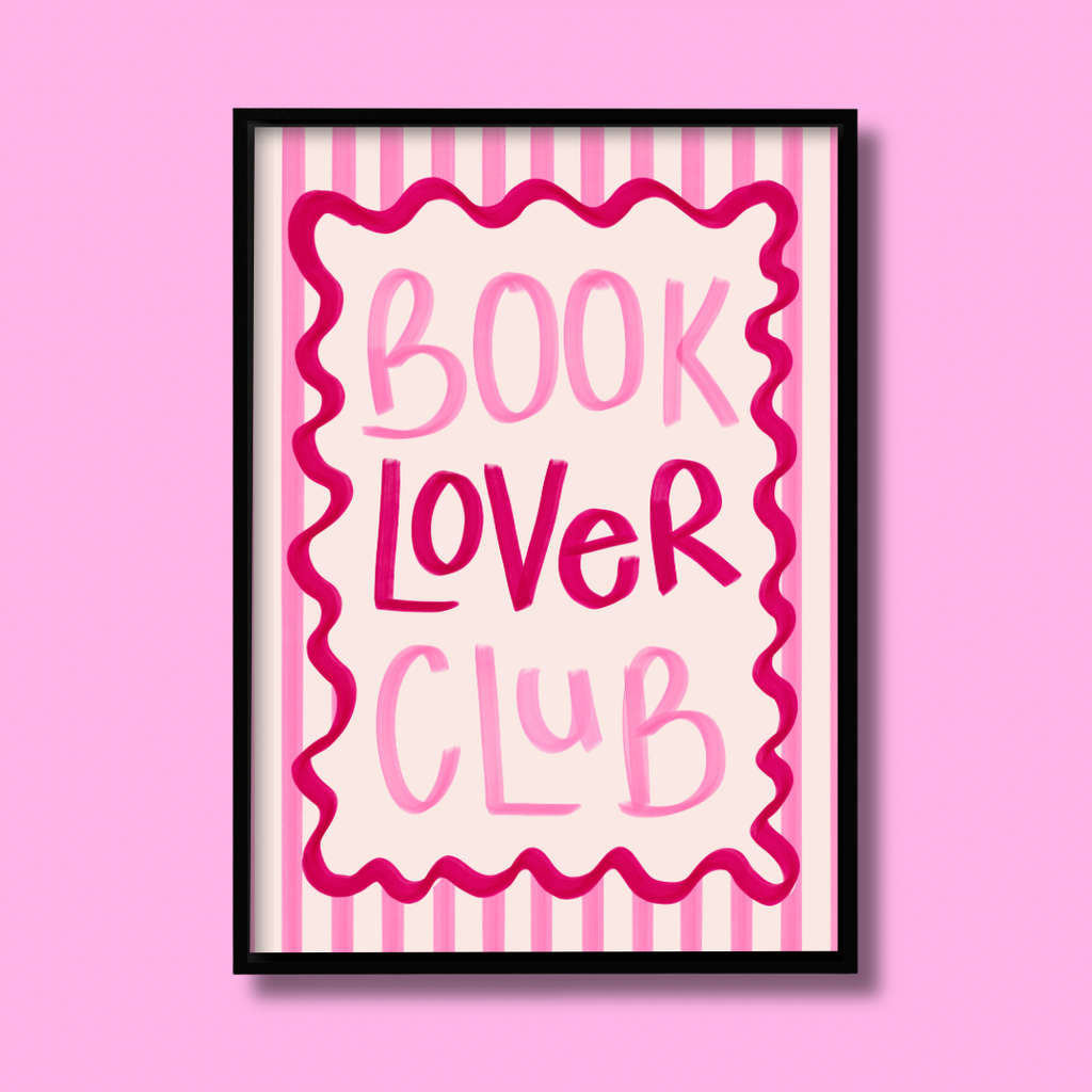 Book Lover Club - Art Print