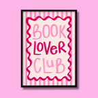 Book Lover Club - Art Print