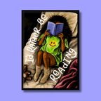 I’d Rather Be Reading - Art Print