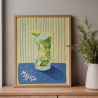 Mojito Cocktail - Art Print