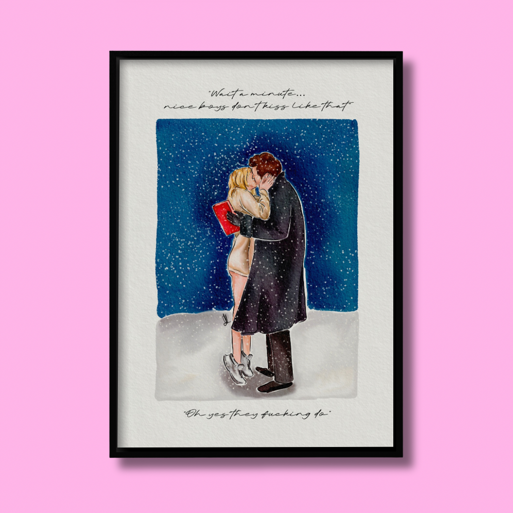 Nice Boys Don’t Kiss Like That - Art Print
