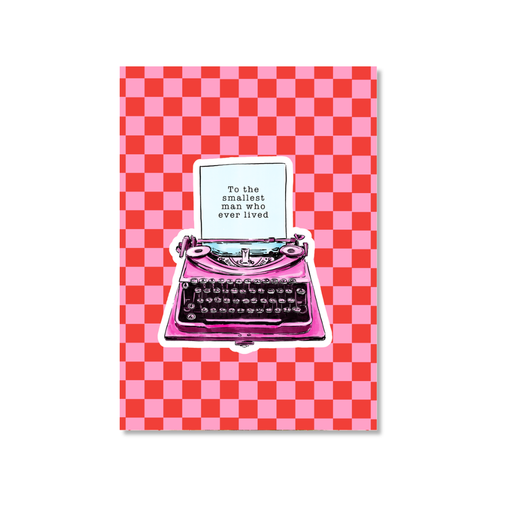 Smallest Man Who Ever Lived - Art Print