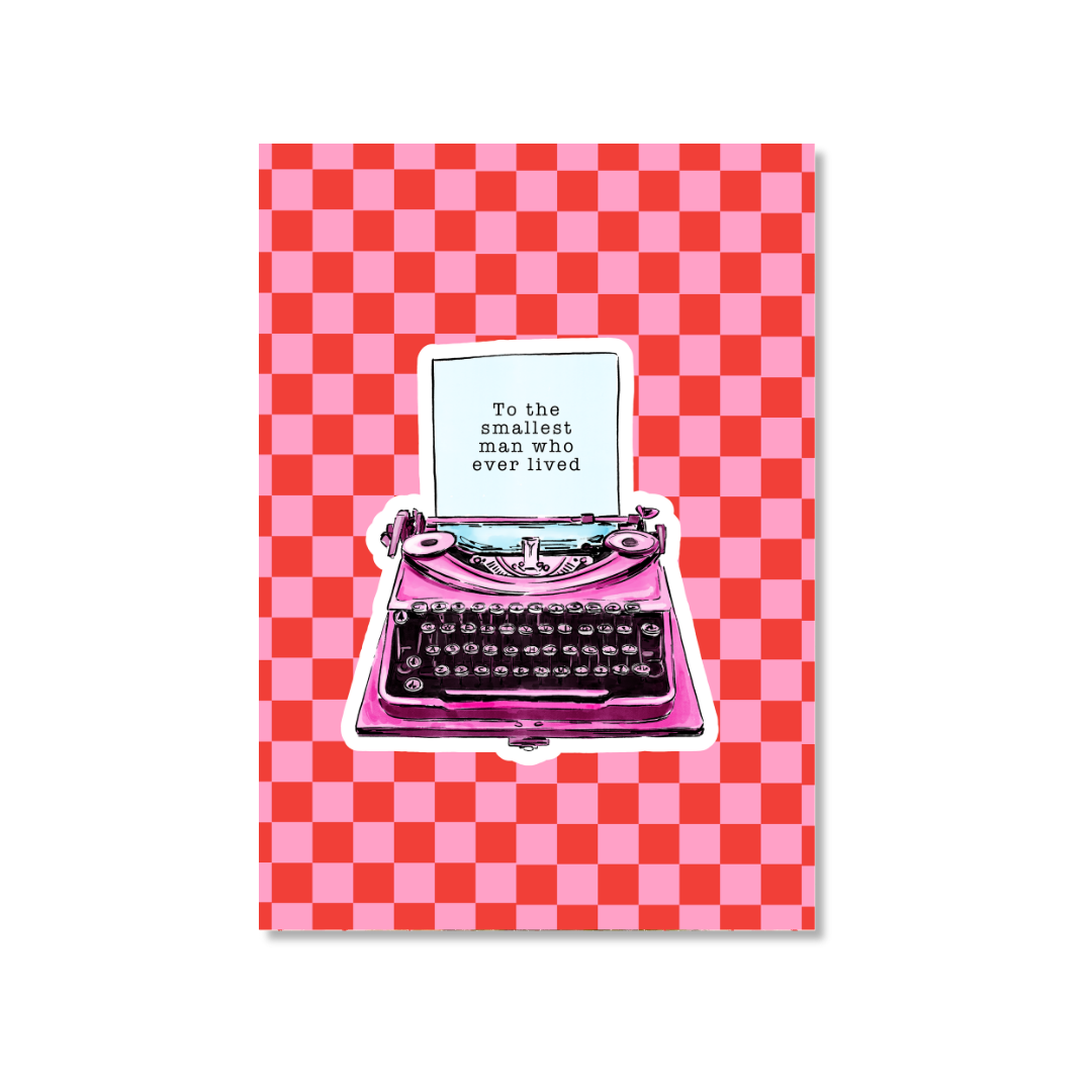 Smallest Man Who Ever Lived - Art Print