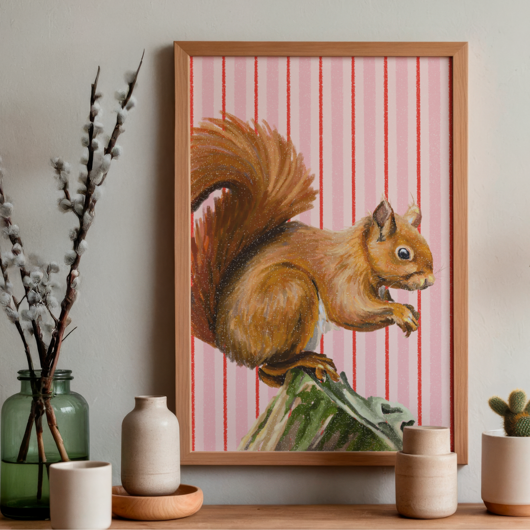 Squirrel - Art Print