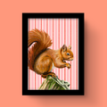 Squirrel - Art Print